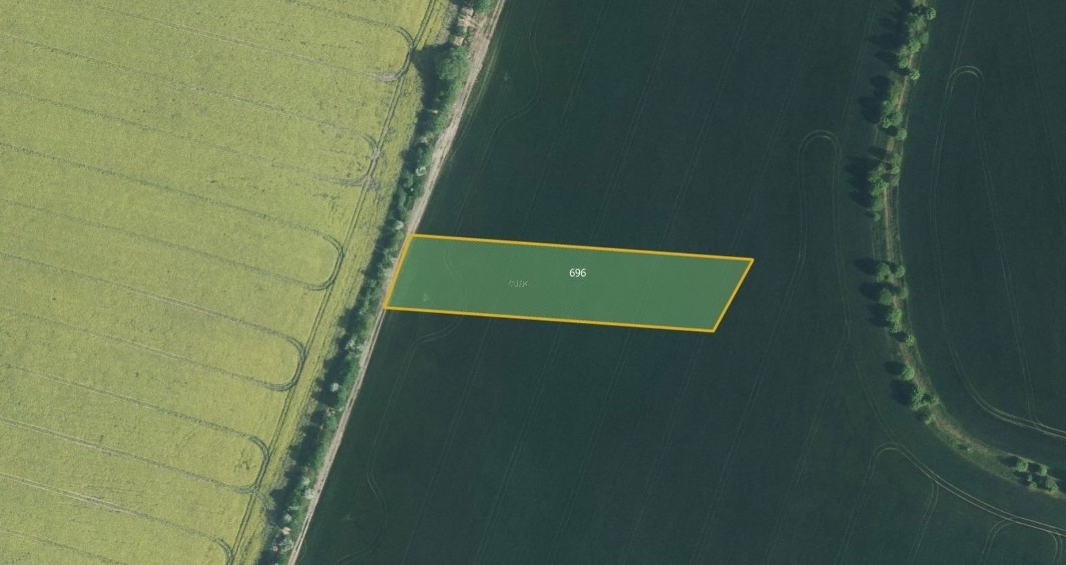 Zemědělské pozemky, Podolí