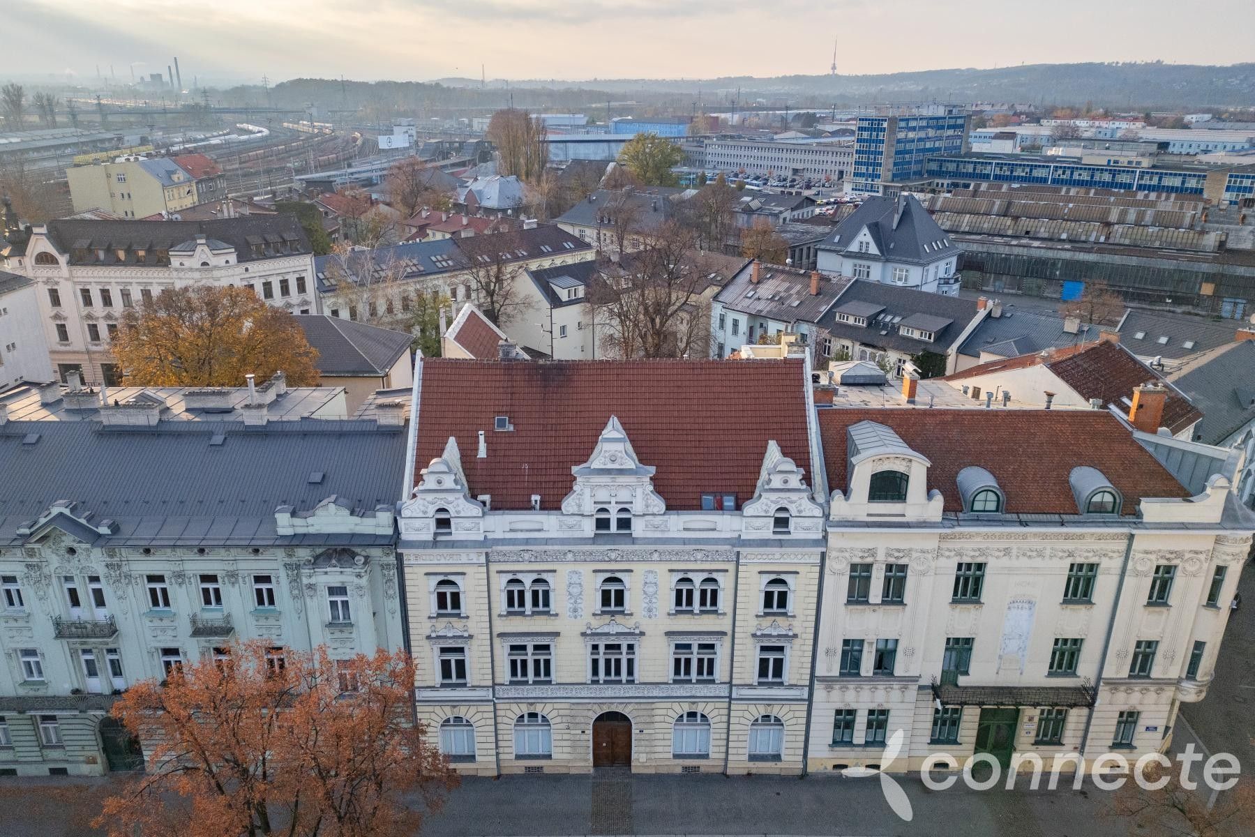 Činžovní domy, náměstí Svatopluka Čecha, Ostrava, 1 075 m²