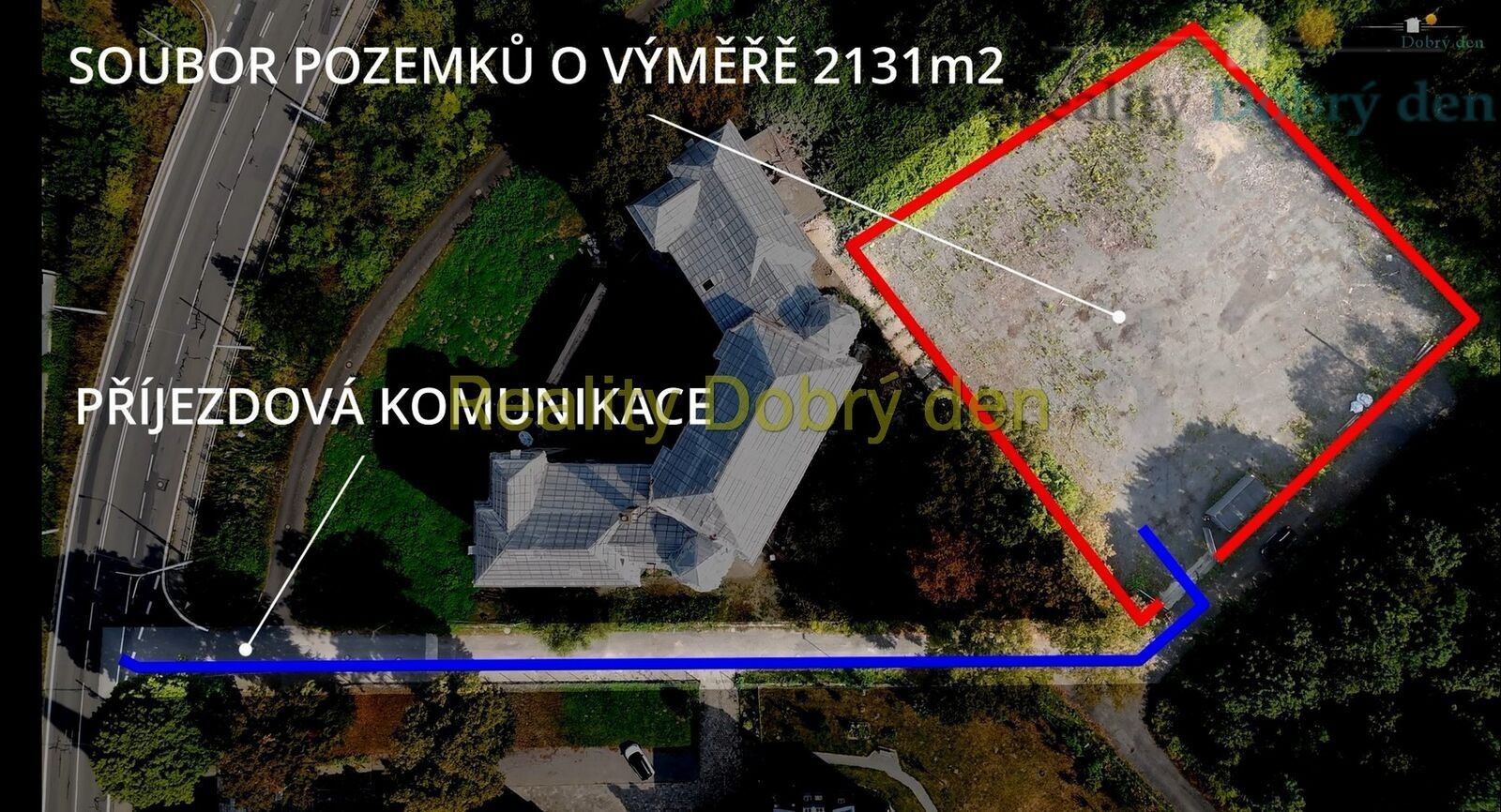 Prodej pozemek pro bydlení - Divišova, Ostrava, 2 131 m²