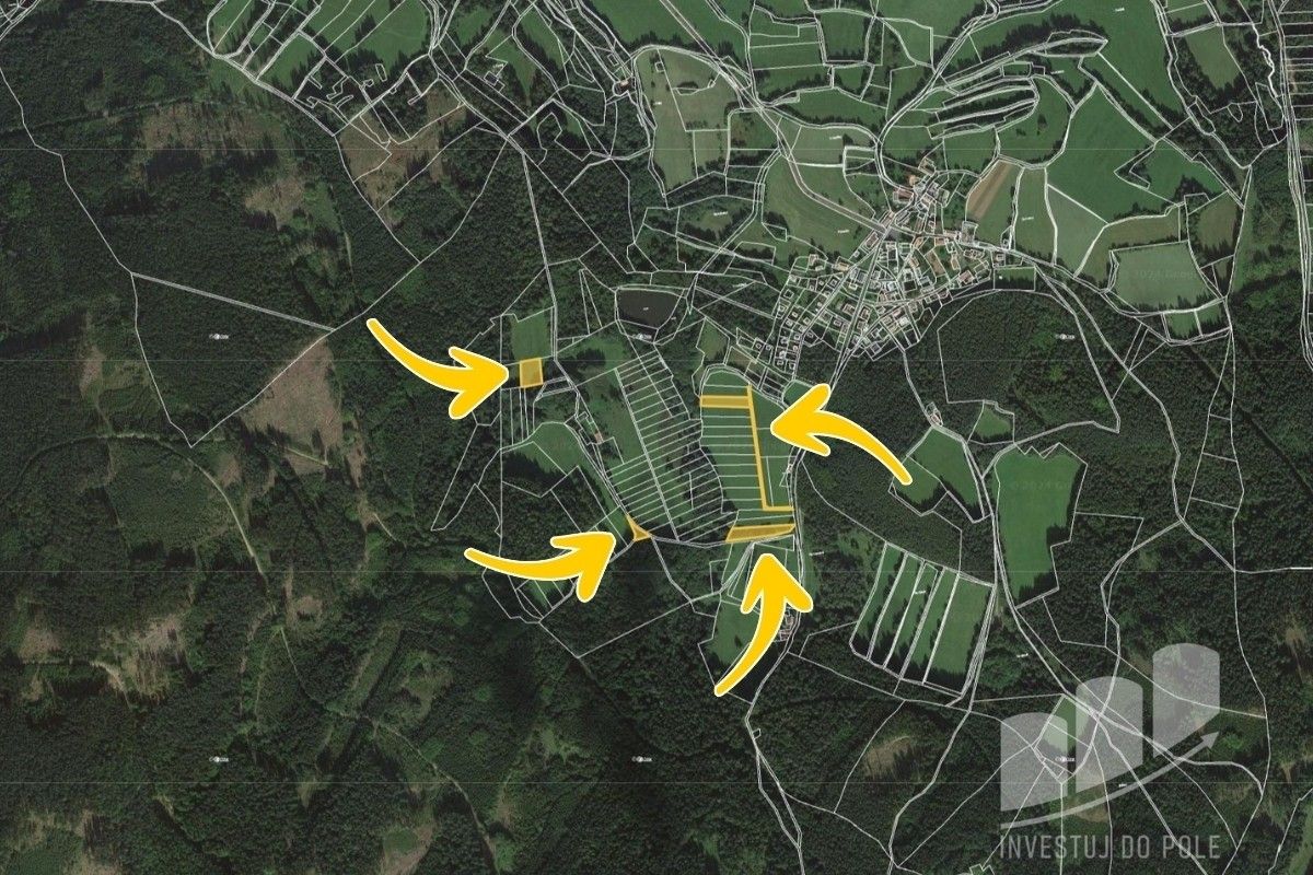 Prodej zemědělský pozemek - Nezdice na Šumavě, 2 998 m²