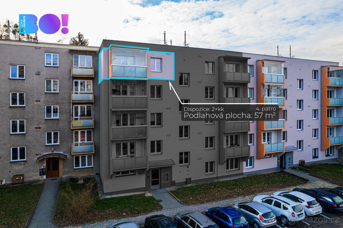 2+kk, Třinec, 739 61, 57 m²