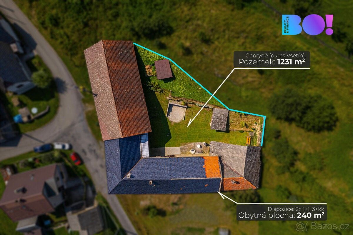 Prodej dům - Choryně, 756 42, 240 m²