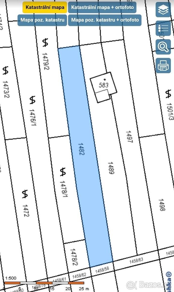 Prodej les - Moravany u Kyjova, 696 50, 571 m²