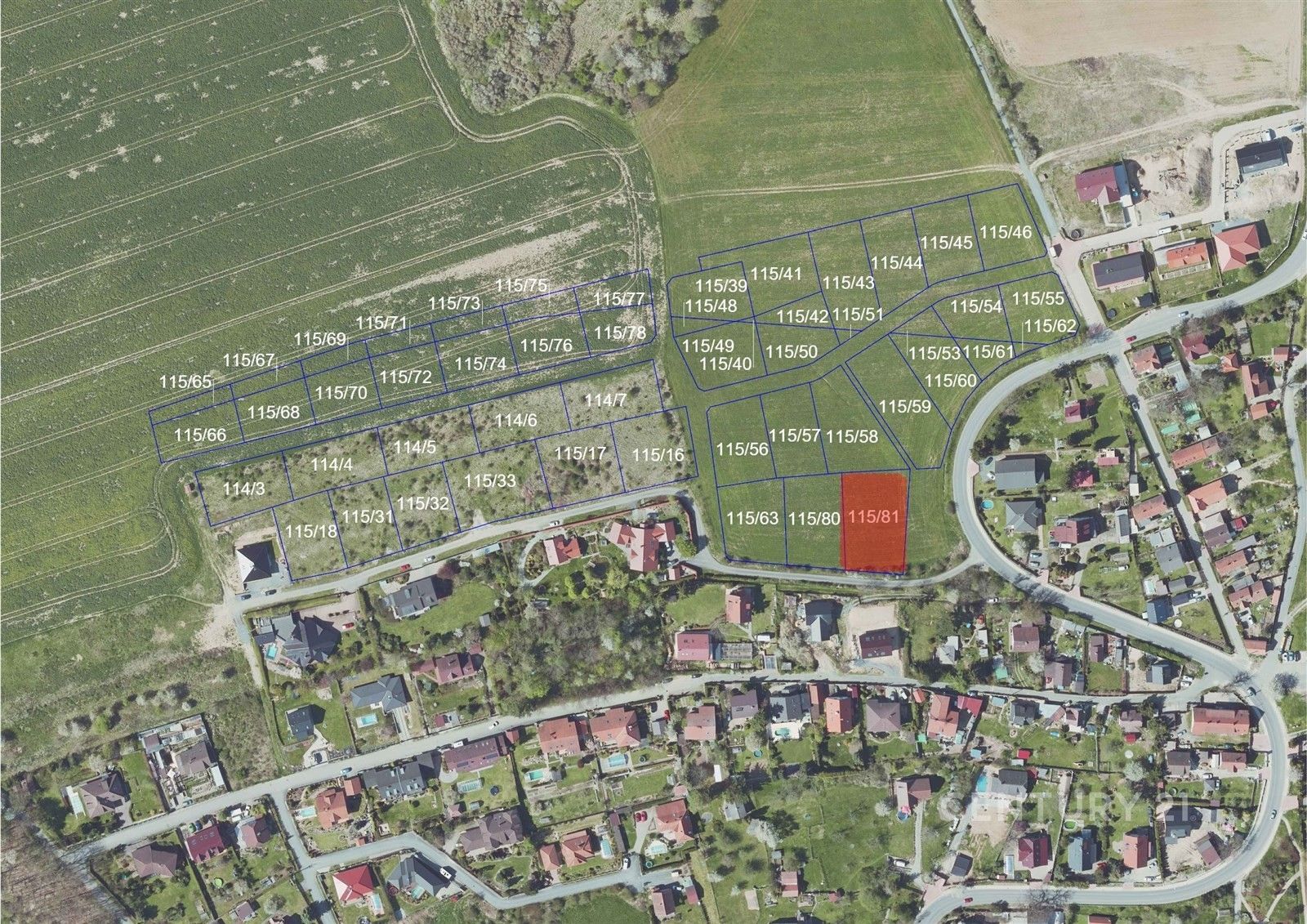 Pozemky pro bydlení, Libeř