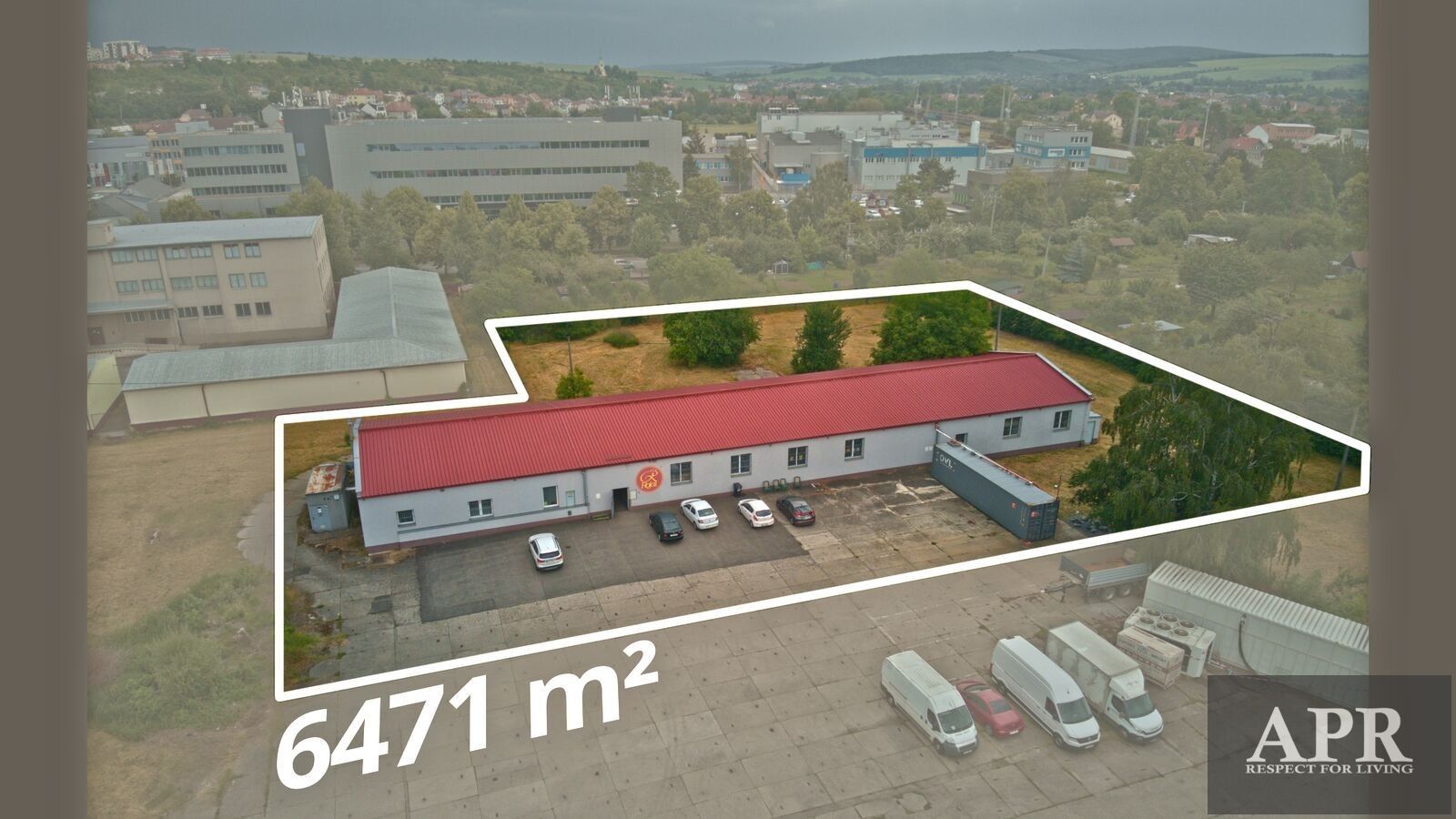 Obchodní prostory, Tř. Maršála Malinovského, Uherské Hradiště, 6 471 m²