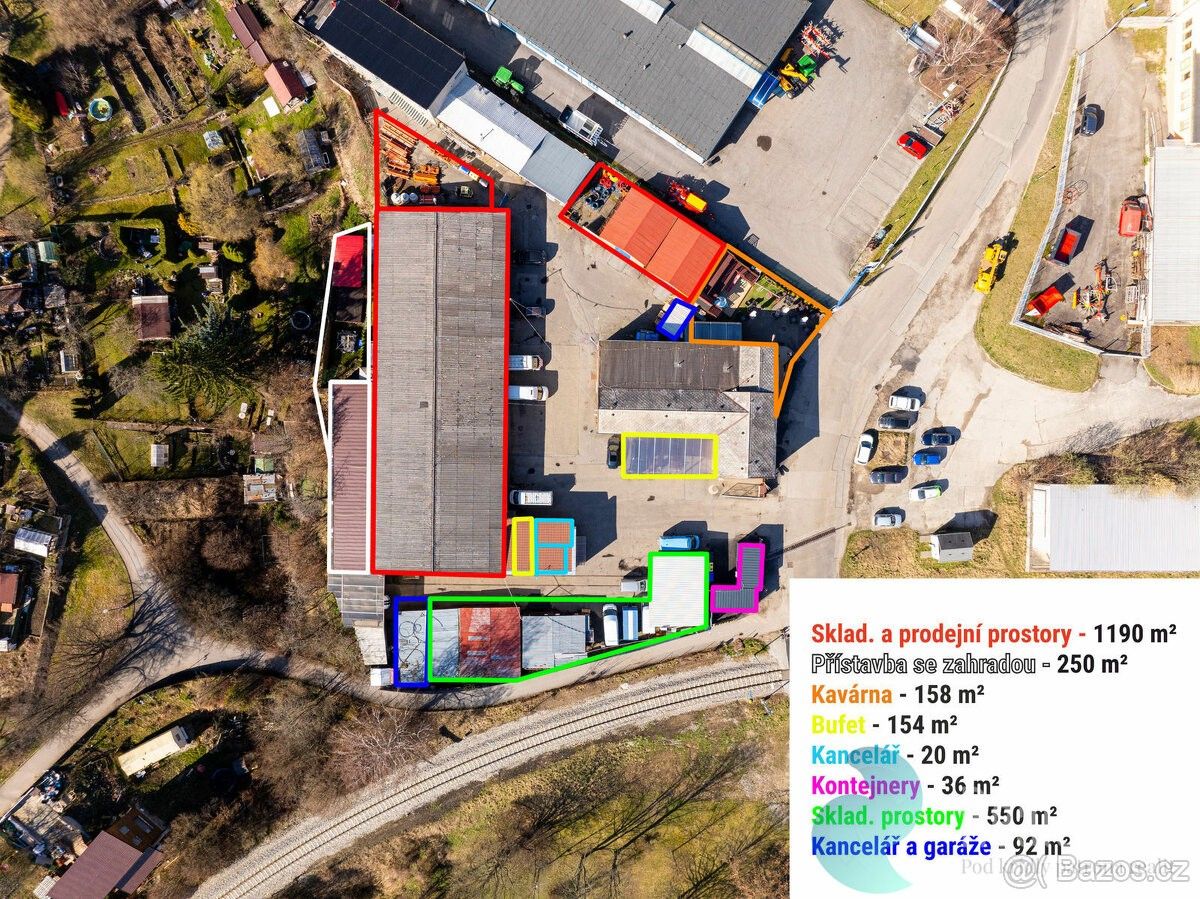 Prodej obchodní prostory - Český Krumlov, 381 01, 4 238 m²