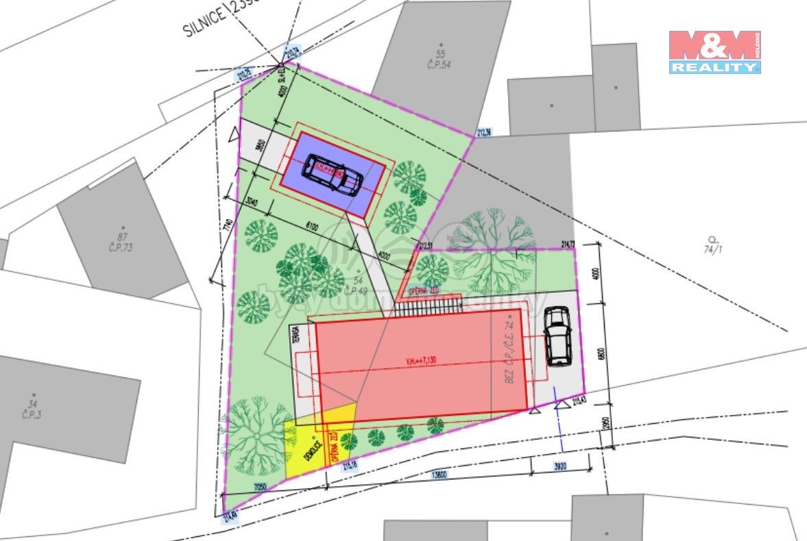 Pozemky pro bydlení, Hobšovice, 273 21, 461 m²