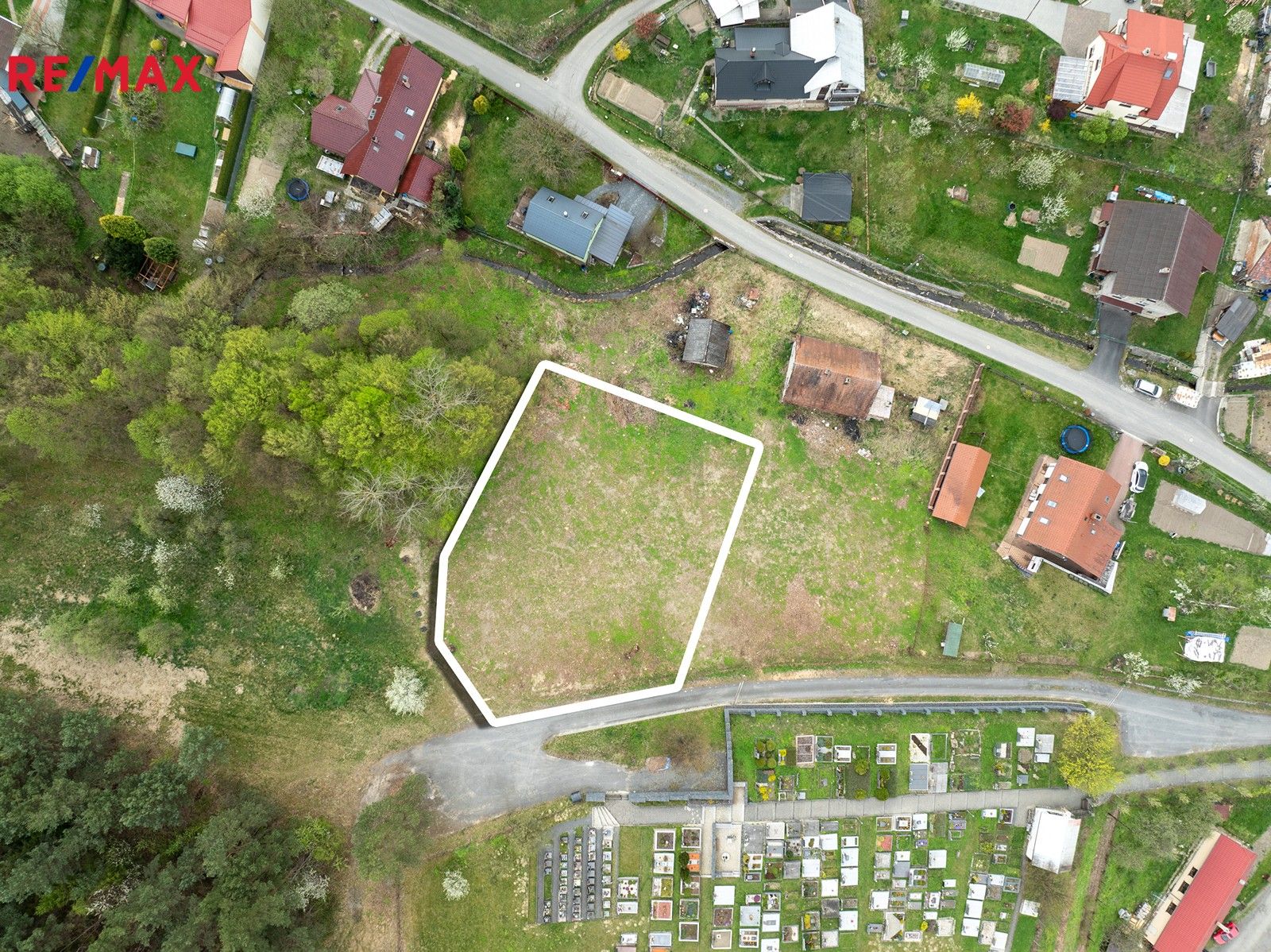 Pozemky pro bydlení, Střítež nad Bečvou, 800 m²