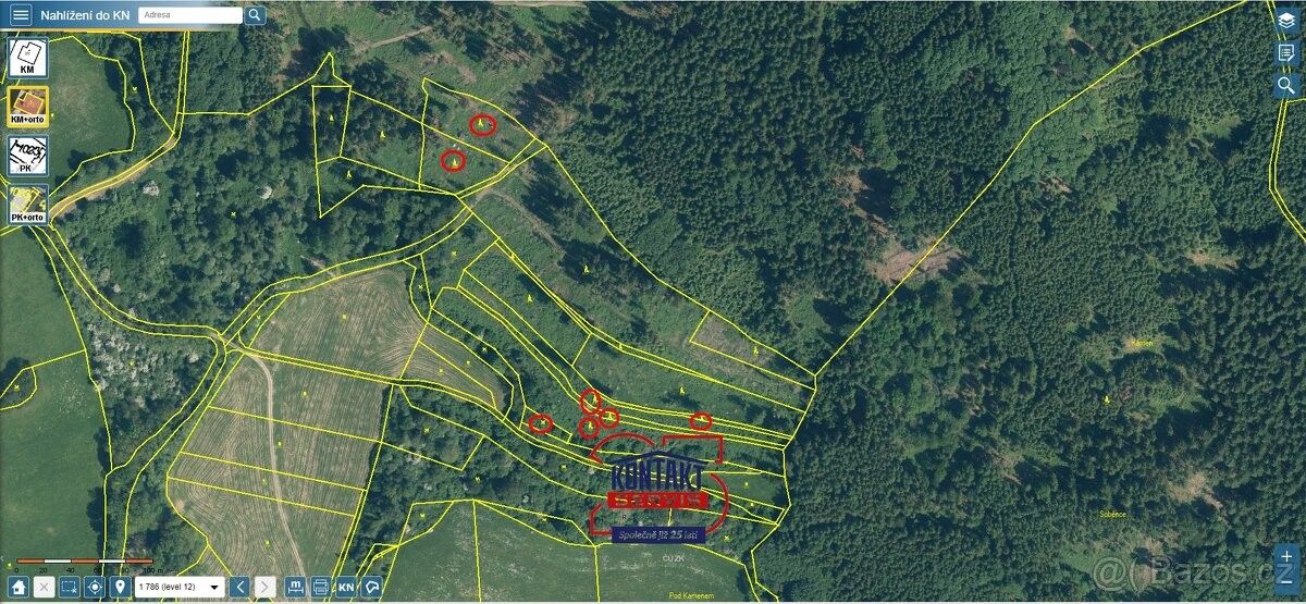 Prodej les - Kdyně, 345 06, 14 671 m²