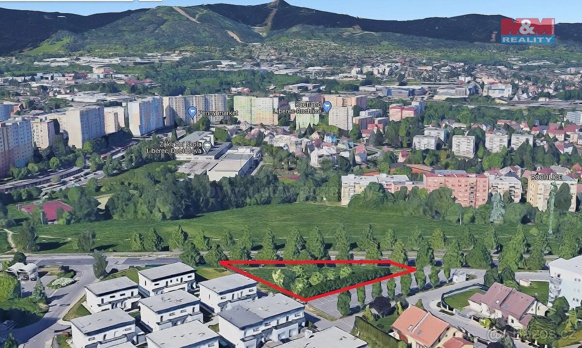 Prodej pozemek pro bydlení - Liberec, 460 06, 1 743 m²