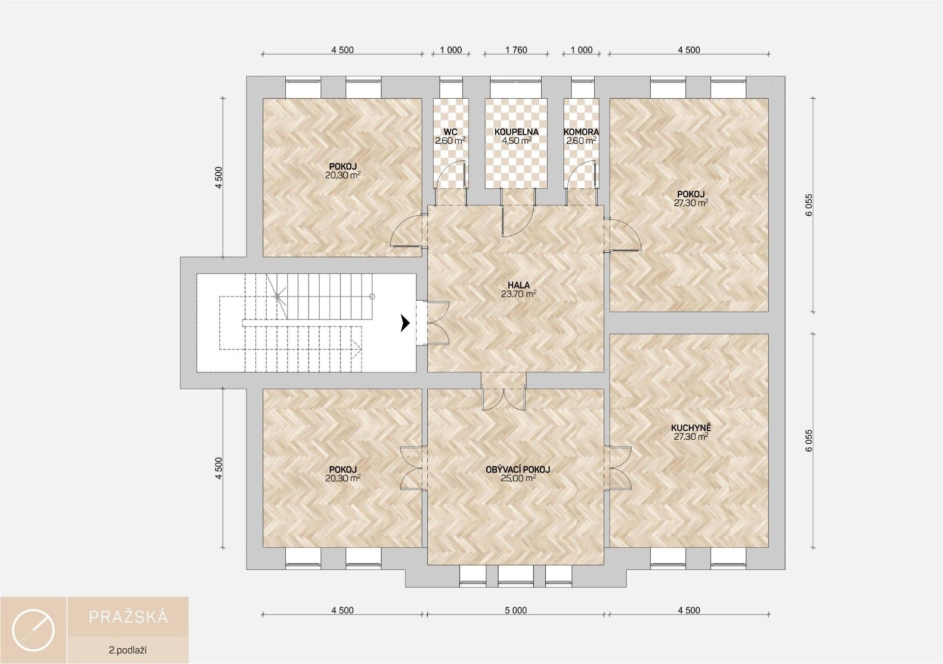 Pronájem byt 4+1 - Pražská, Beroun, 184 m²