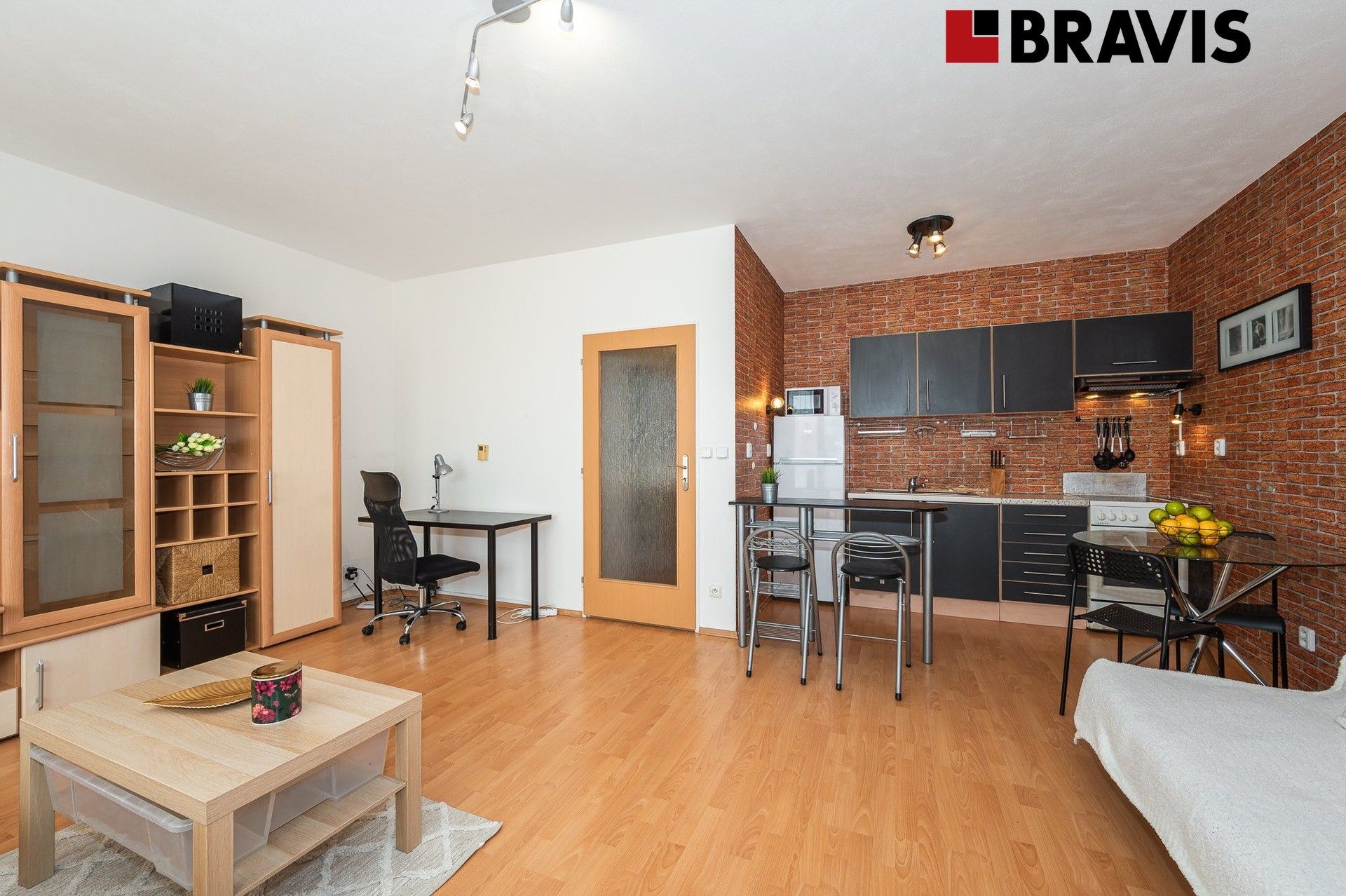 Pronájem byt 1+kk - Bělohorská, Brno, 41 m²