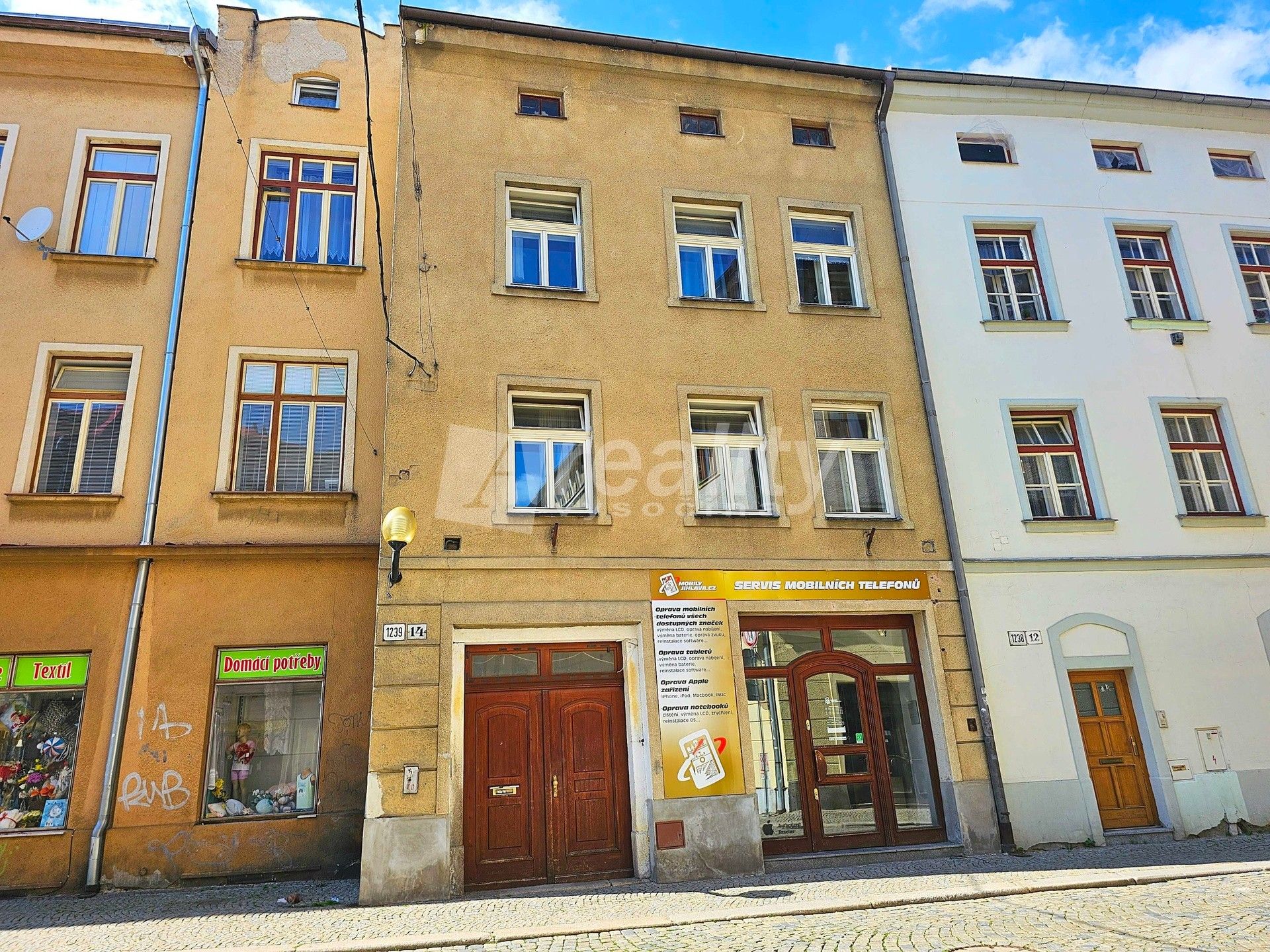 Činžovní domy, Matky Boží, Jihlava, 450 m²