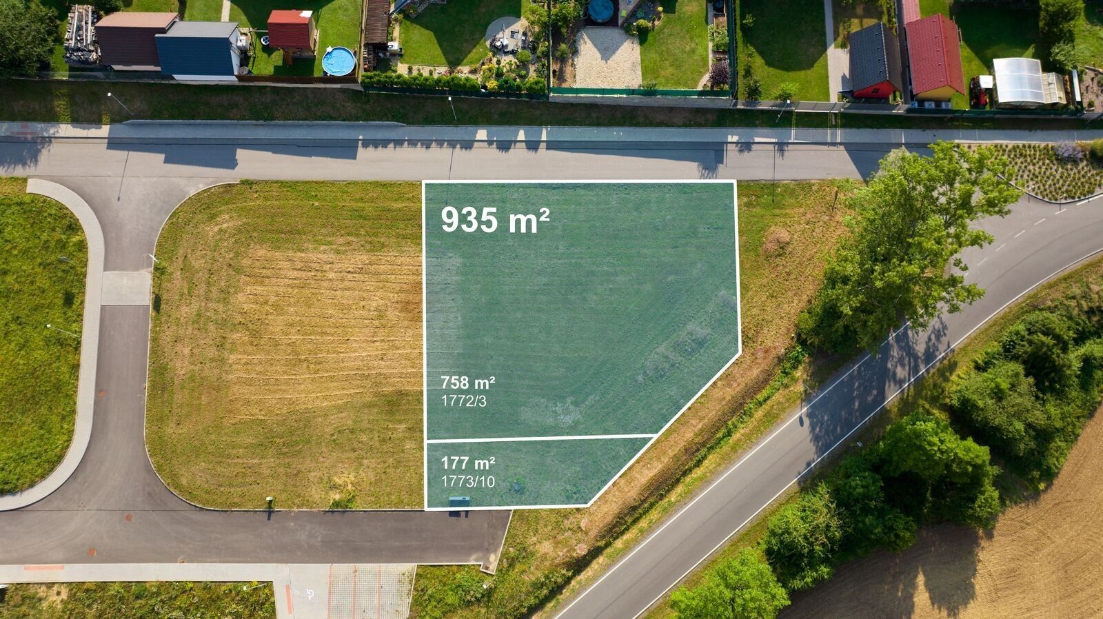 Prodej pozemek pro bydlení - Velké Opatovice, 935 m²