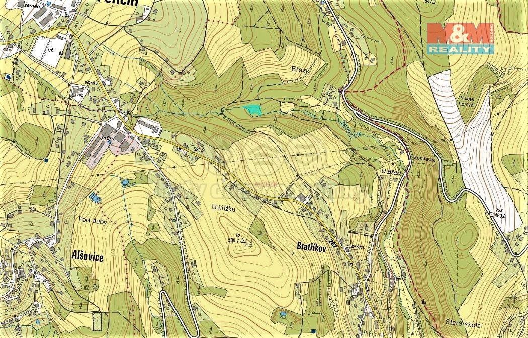 Prodej louka - Bratříkov, 468 21, 1 932 m²