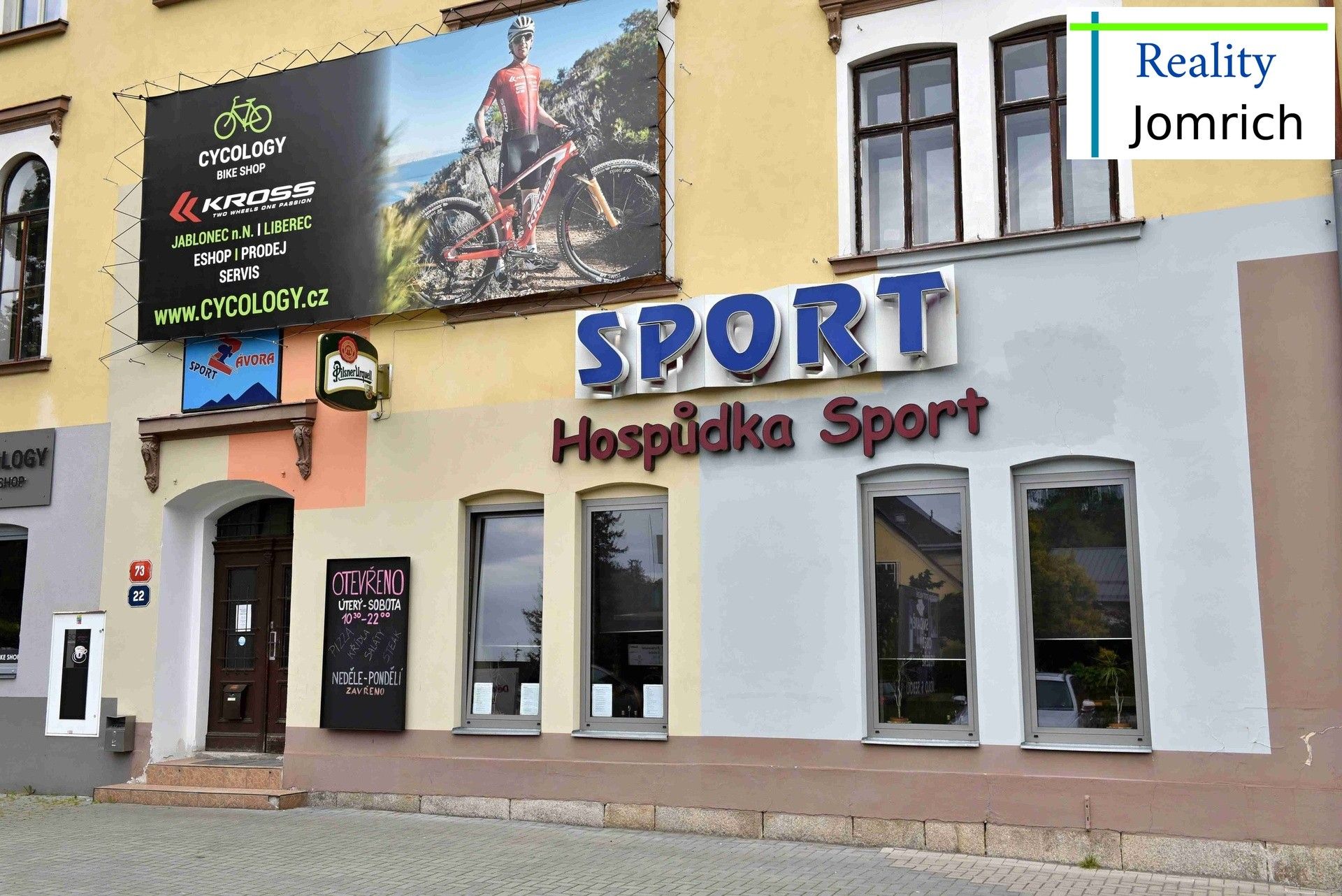 Restaurace, Svobody, Liberec, 100 m²