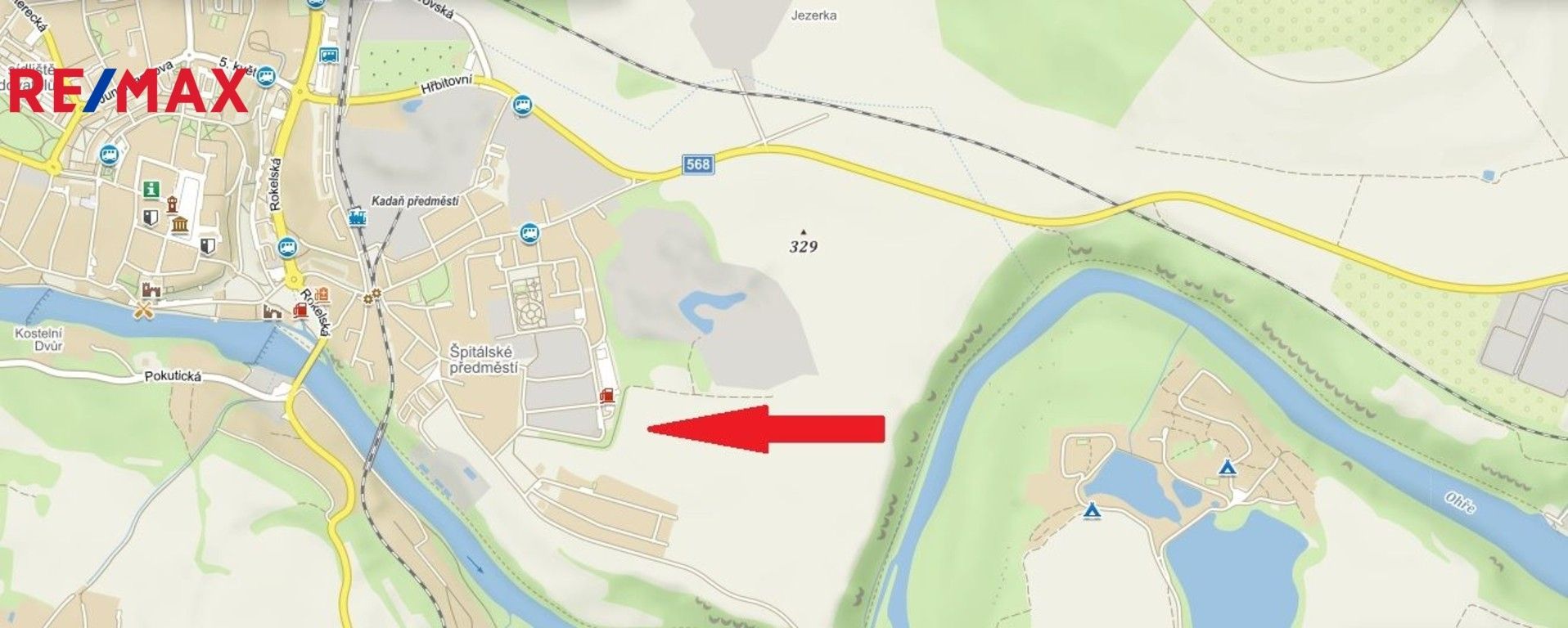 Pozemky pro bydlení, Kadaň, 36 m²