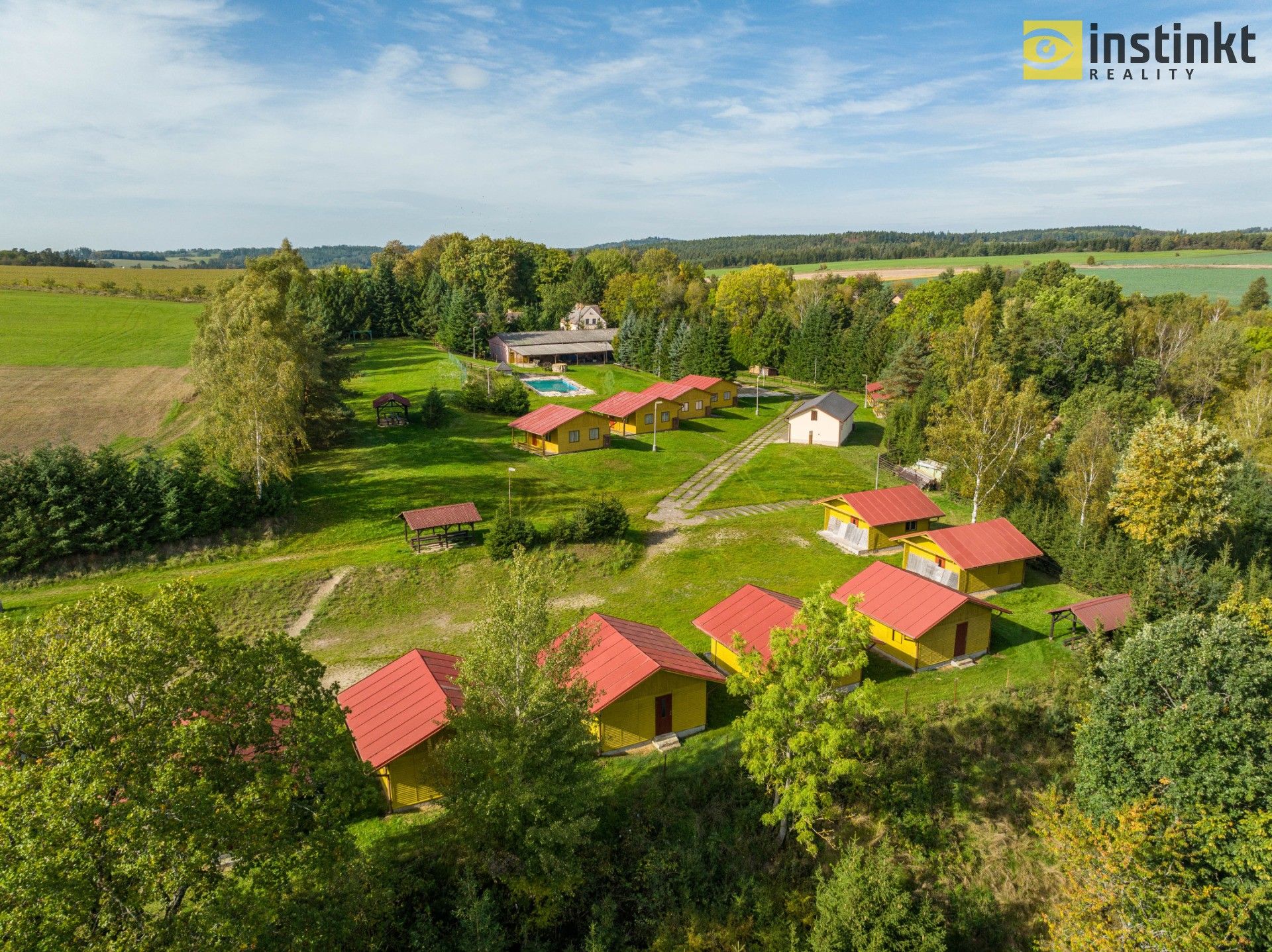 Prodej ubytovací zařízení - Kořen, Olbramov, 27 329 m²