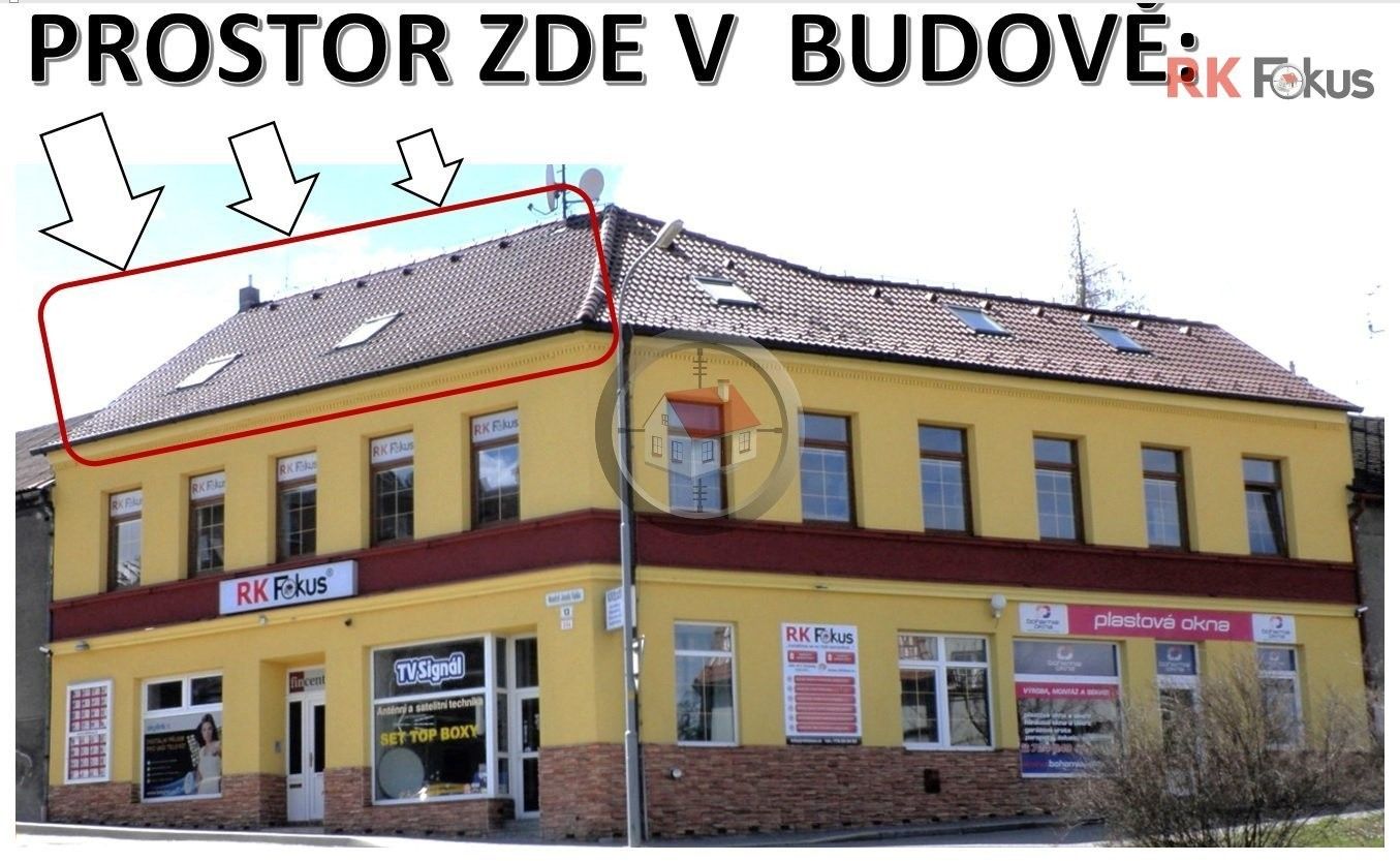 Kanceláře, Vaňkovo nám., Třebíč, 70 m²