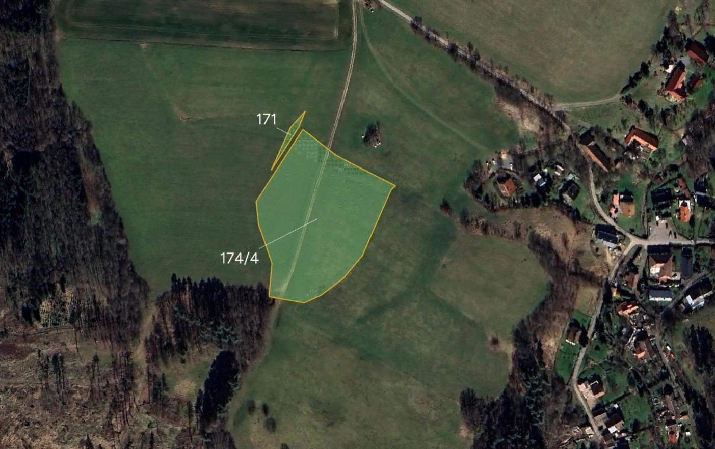 Zemědělské pozemky, Ctětín, 11 751 m²