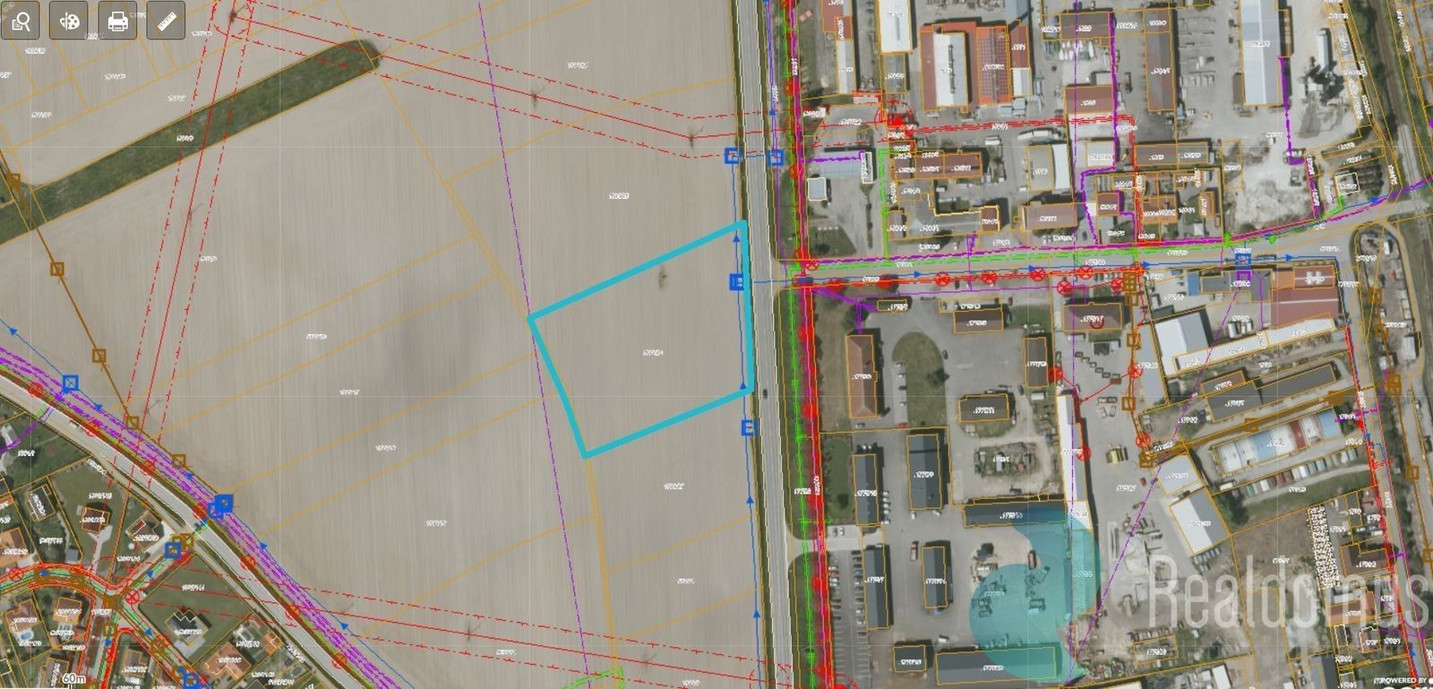 Prodej komerční pozemek - Třeboň, 5 132 m²