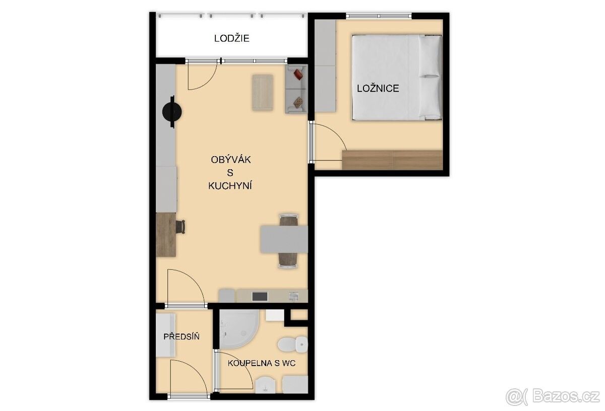 2+kk, Dvůr Králové nad Labem, 544 01, 38 m²