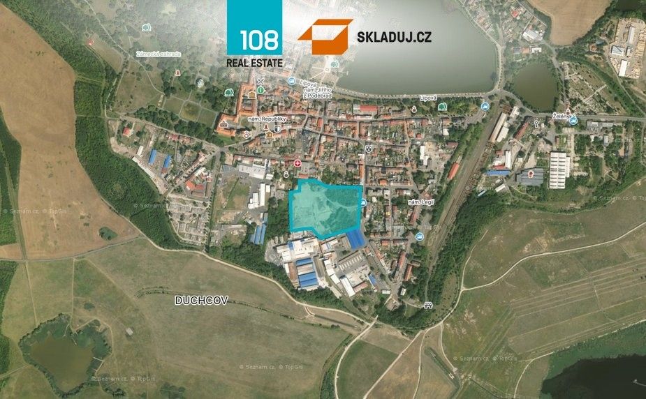 Komerční pozemky, Bílinská, Duchcov