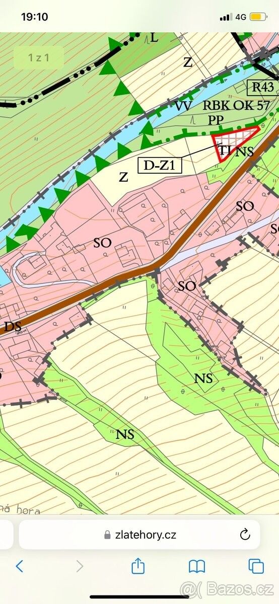 Prodej pozemek - Zlaté Hory v Jeseníkách, 793 76, 3 172 m²