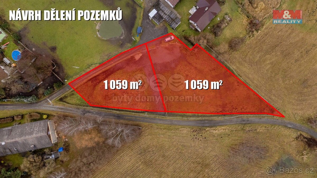 Prodej pozemek - Česká Lípa, 470 01, 2 324 m²