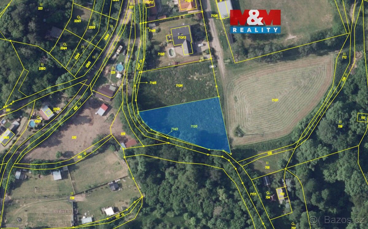 Prodej pozemek pro bydlení - Ústí nad Labem, 403 02