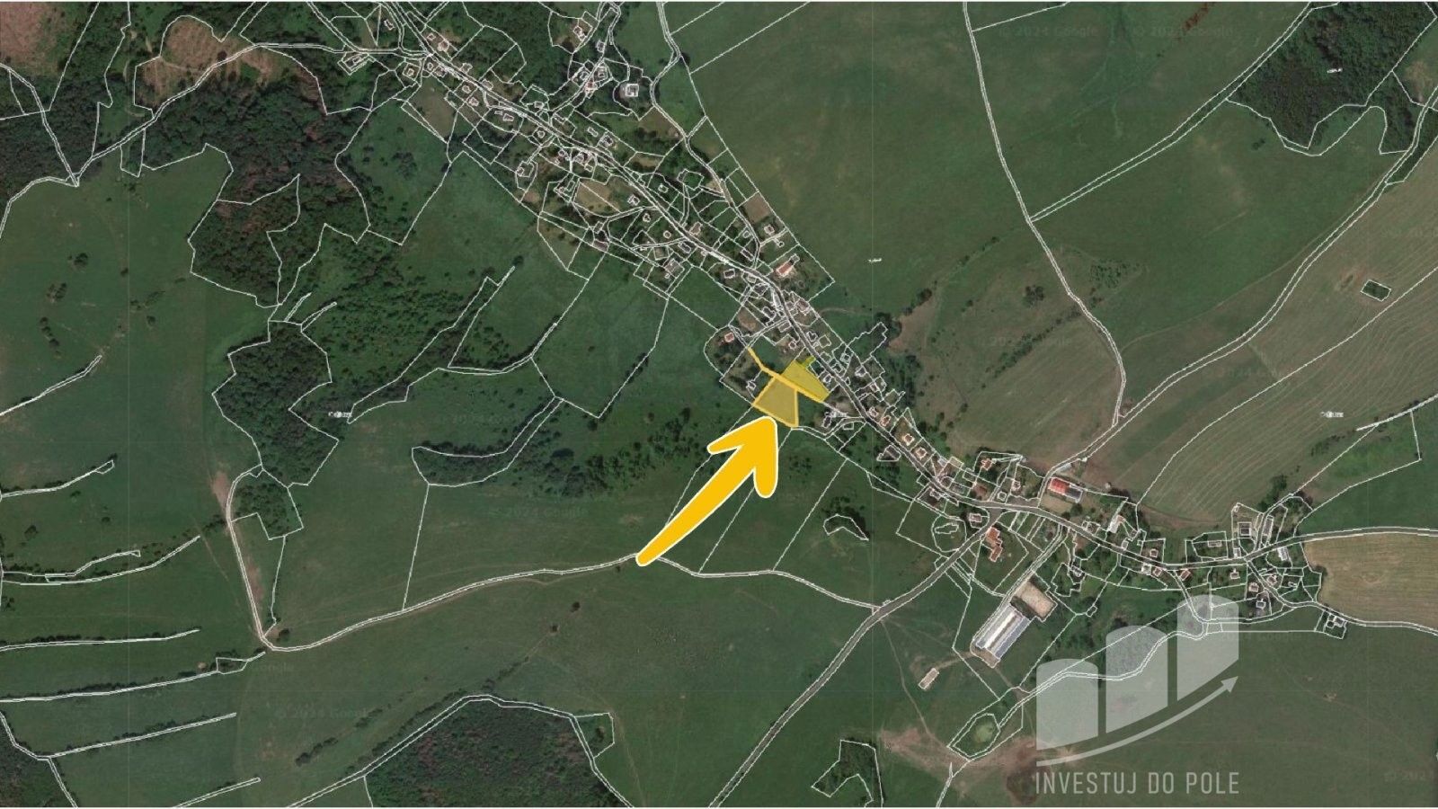 Prodej louka - Rychnov, Verneřice, 5 574 m²