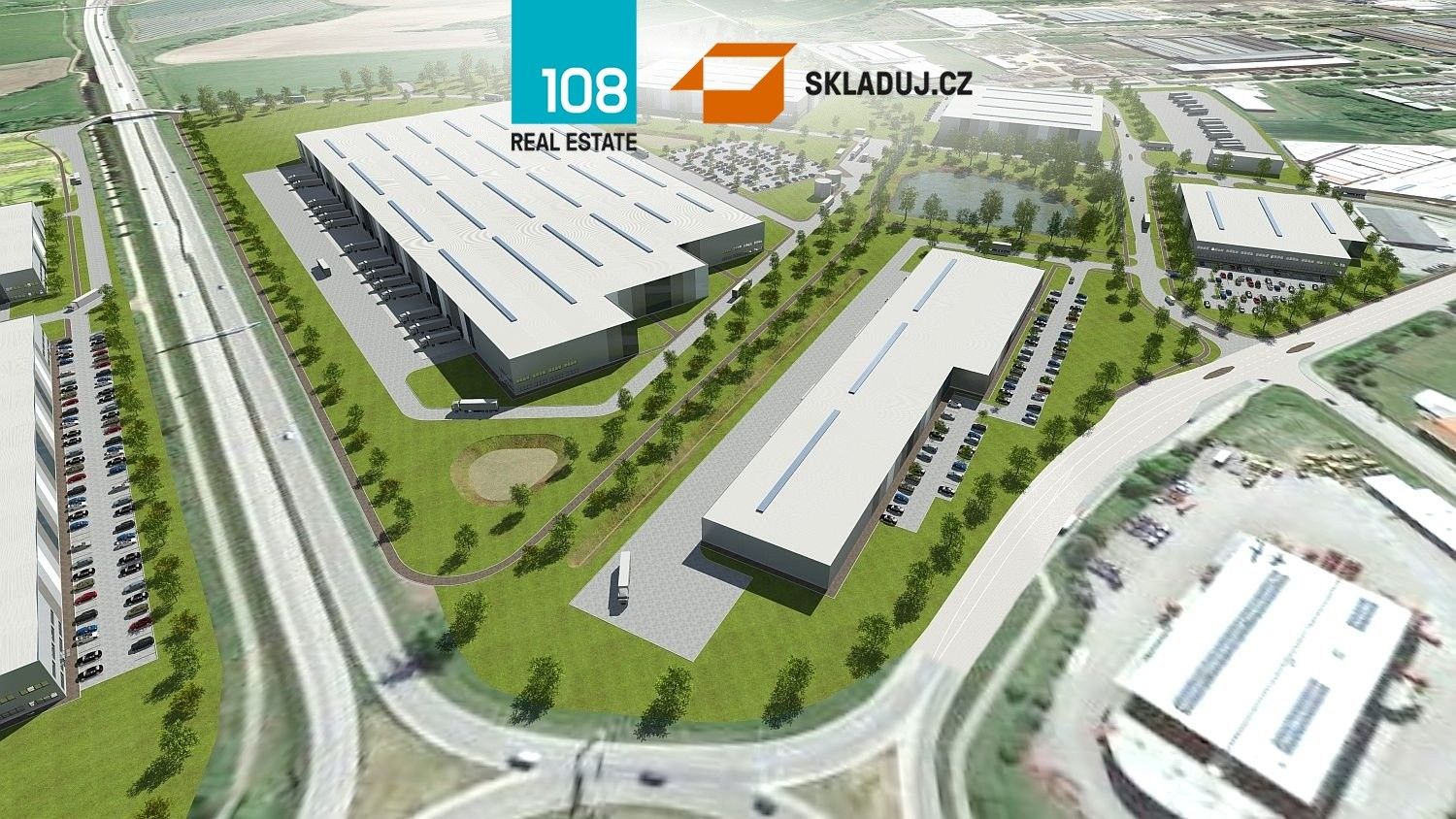 Sklady, Okružní, České Budějovice, 9 410 m²