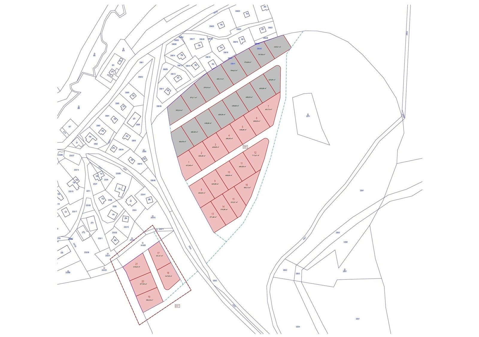 Prodej pozemek - Nové Město, Moldava, 600 m²