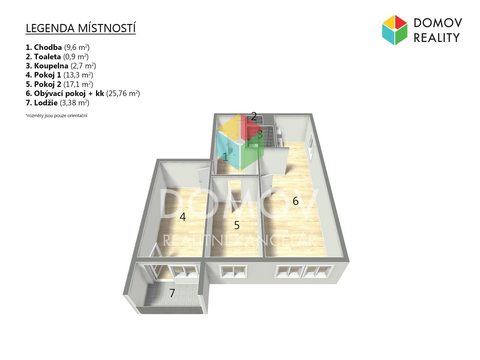 Prodej byt 3+kk - Hábova, Praha, 67 m²