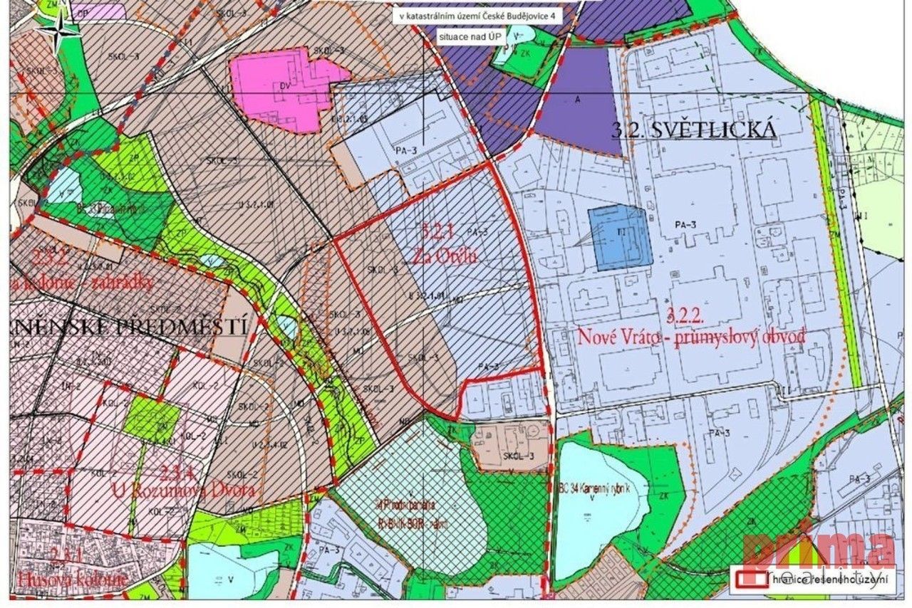 Prodej zemědělský pozemek - Okružní, České Budějovice, 2 179 m²