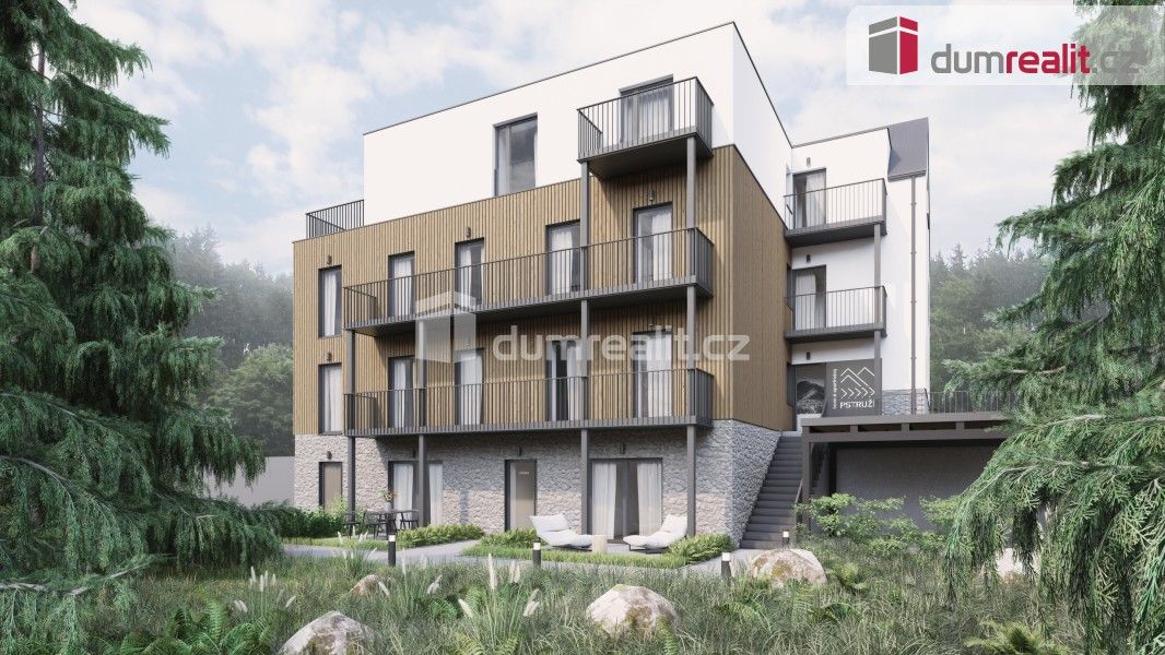 Prodej byt 2+kk - Pstruží, Merklín, 49 m²