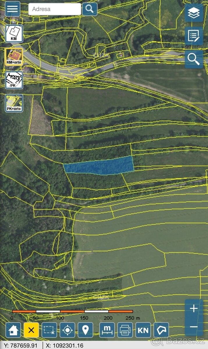 Prodej les - Rožmitál pod Třemšínem, 262 42, 3 834 m²