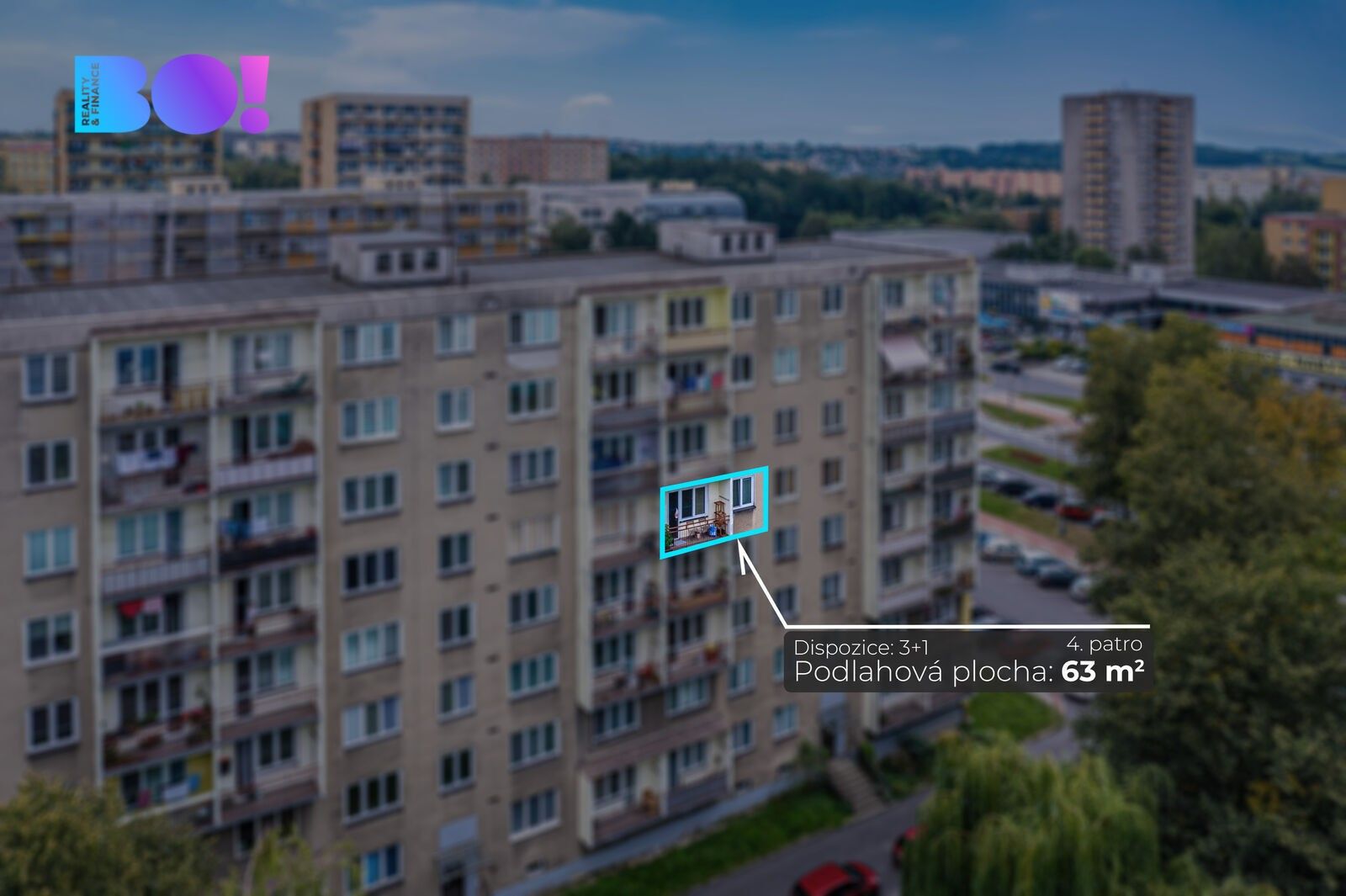 Prodej byt 3+kk - Dlouhá třída, Havířov, 63 m²