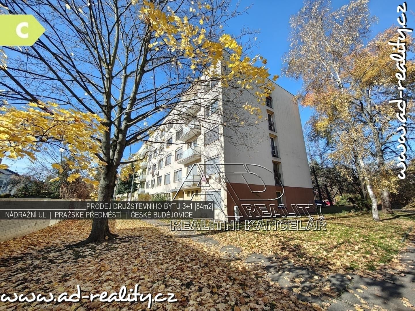 3+1, Nádražní, České Budějovice, 80 m²