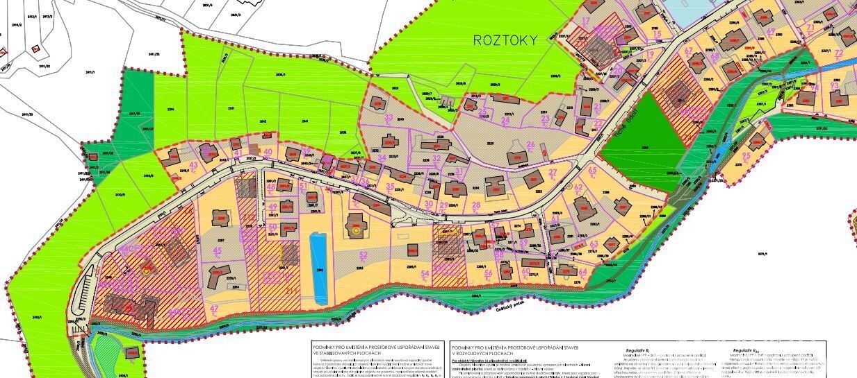 Prodej pozemek pro bydlení - Tiché údolí, Roztoky, 7 834 m²