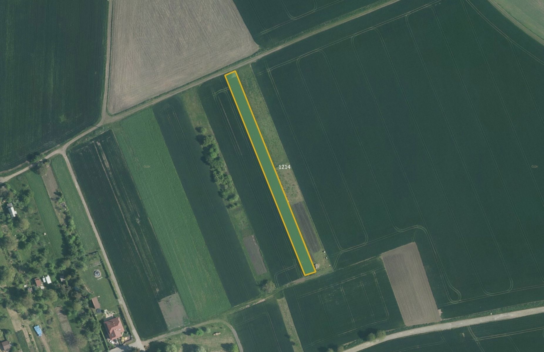 Zemědělské pozemky, Želatovice