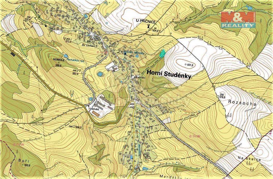 Prodej louka - Zábřeh, 789 01, 1 864 m²