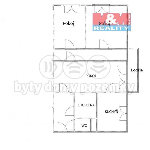 Prodej byt 3+1 - Plzeňská, Příbram, 70 m²