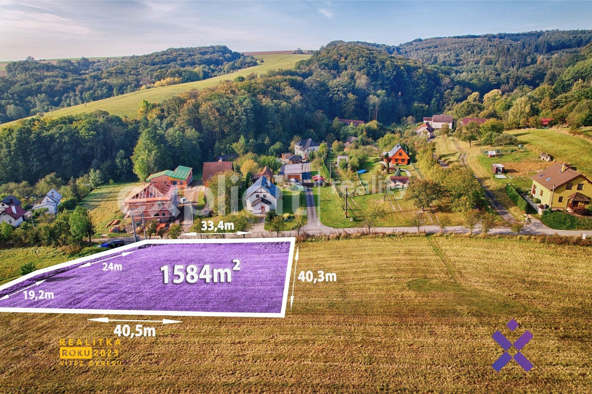 Pozemky pro bydlení, Žlutava, 1 584 m²