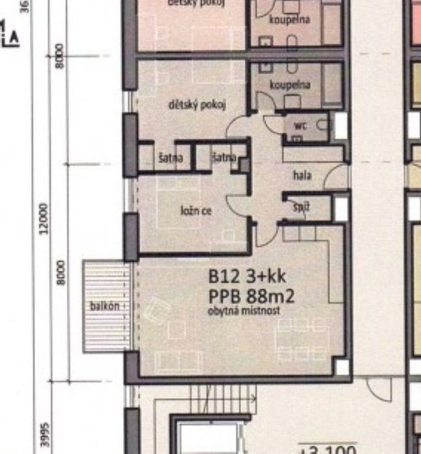 Pronájem byt 3+kk - Turnov, 511 01, 93 m²