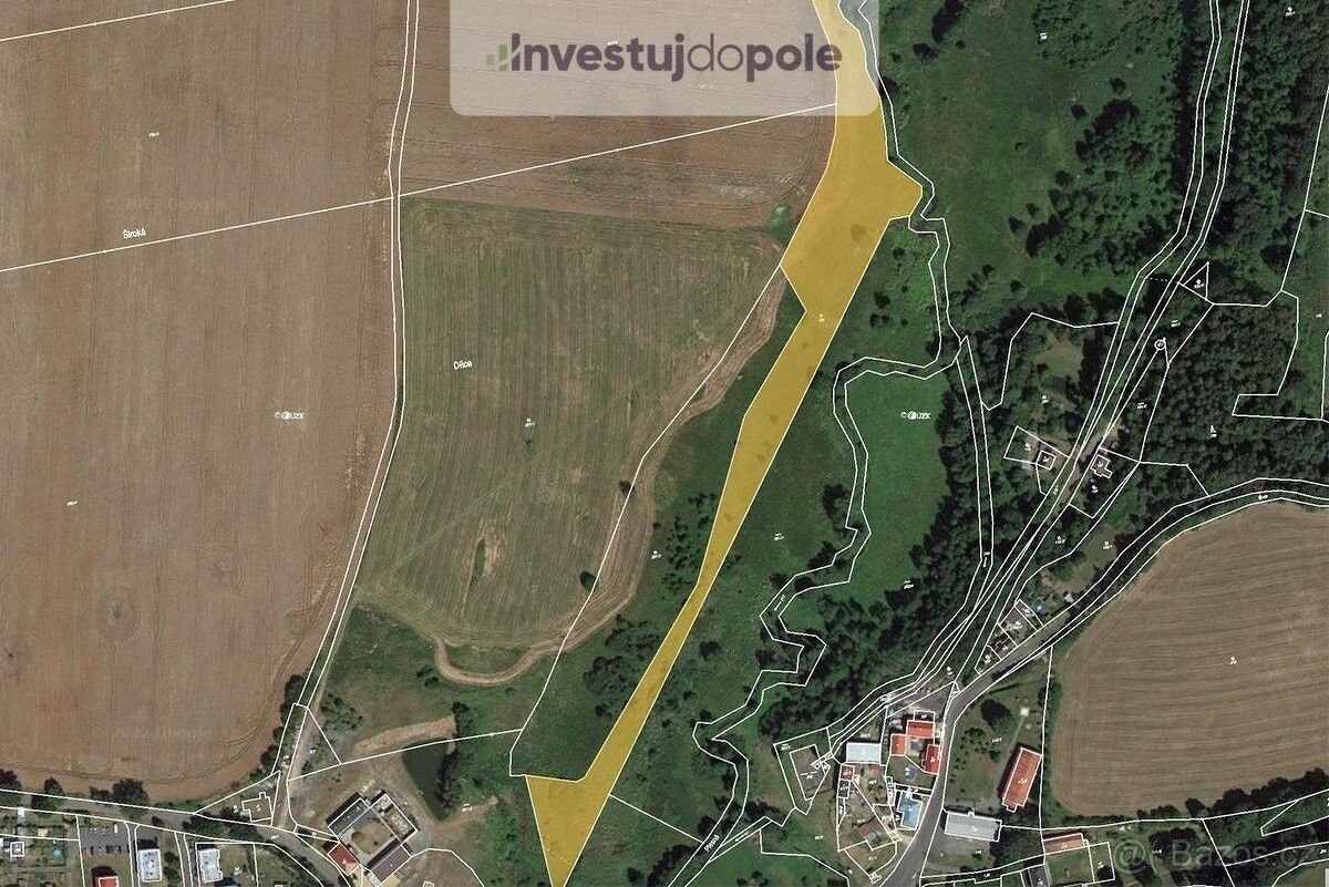 Prodej louka - Cheb, 350 02, 15 355 m²