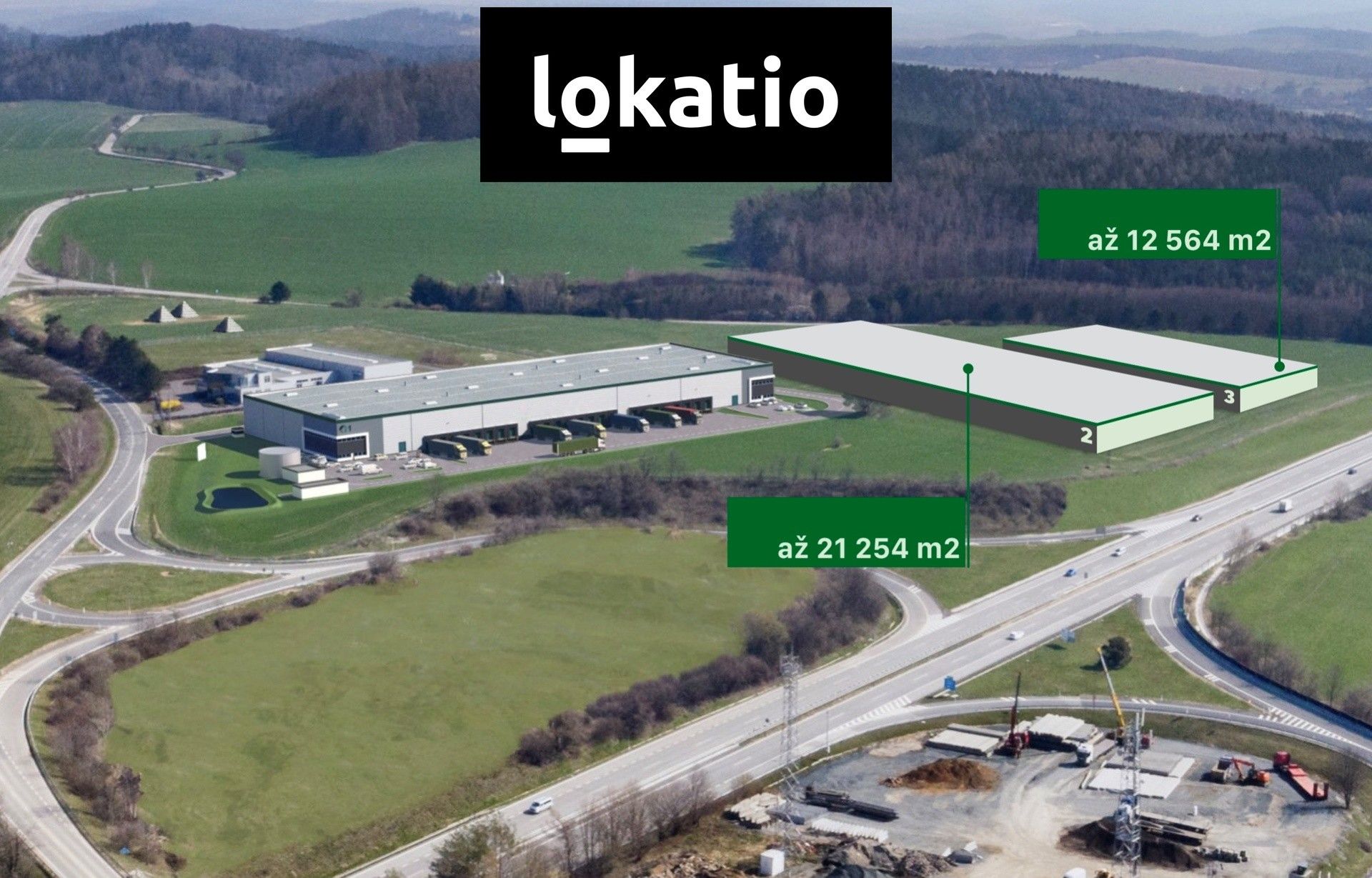 Pronájem sklad - Ostředek, 5 643 m²