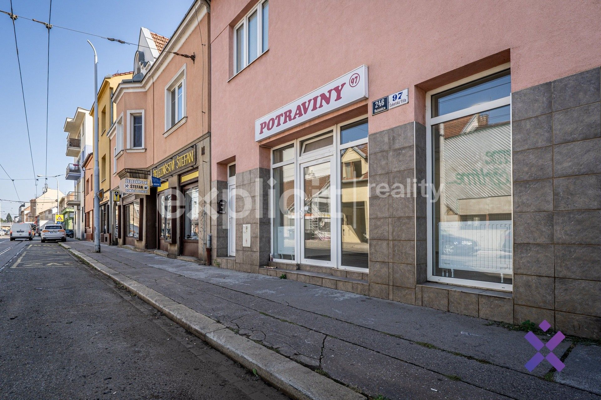 Obchodní prostory, Dukelská třída, Brno, 50 m²