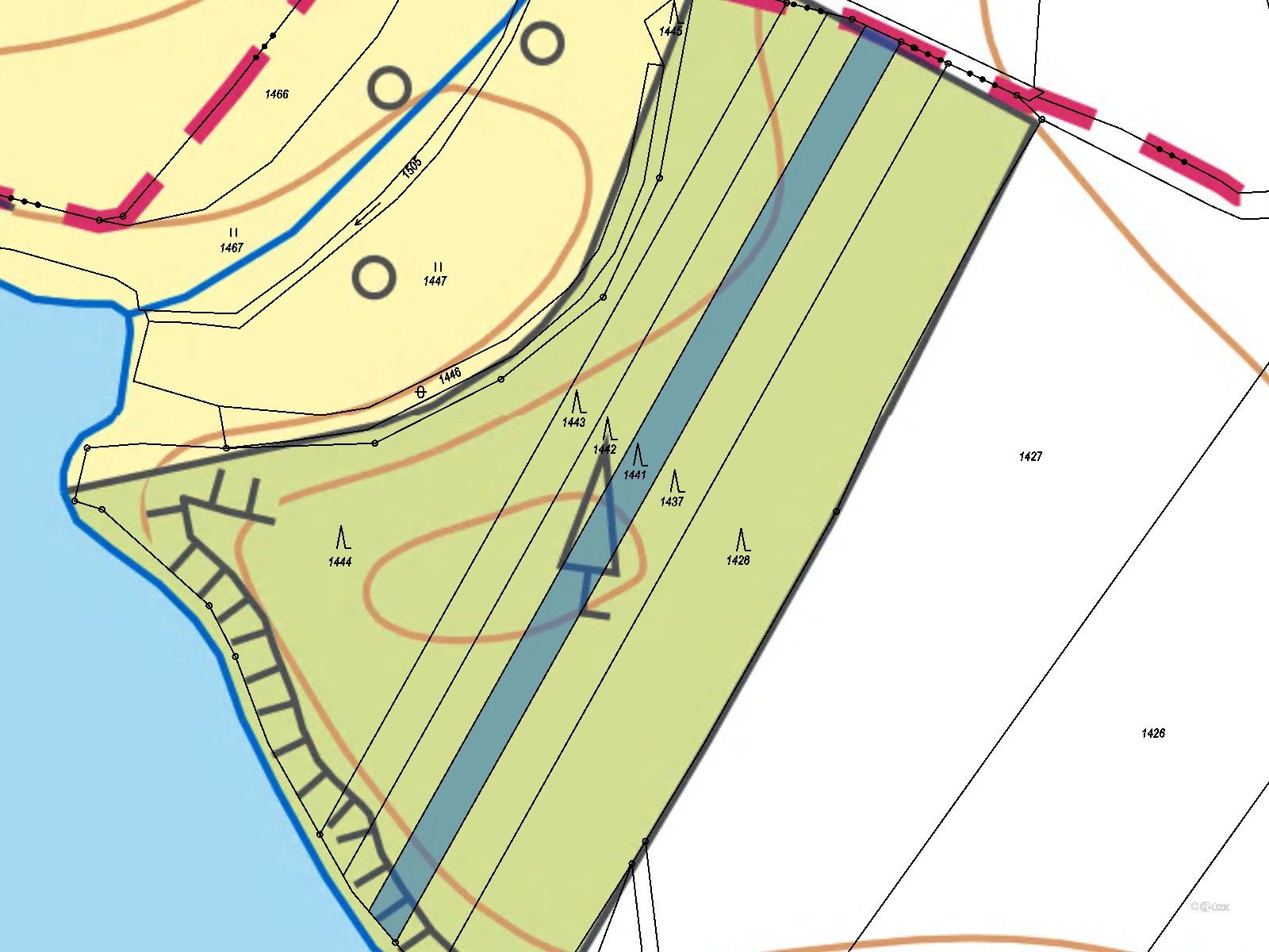 Prodej les - Čistá, 1 293 m²