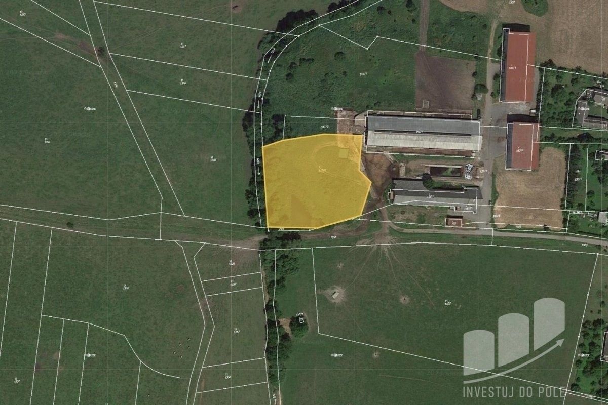 Prodej louka - Lanžov, 3 734 m²